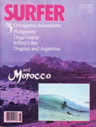 SURFER MAGAZINE Cover August 1982